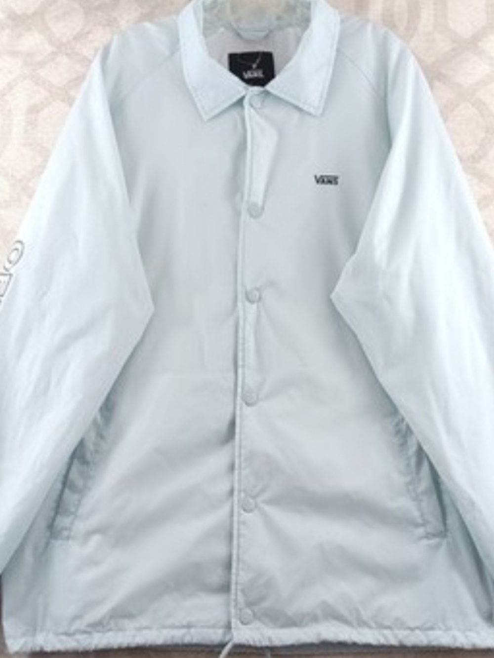 Vans Pale Blue Coach Windbreaker Jacket